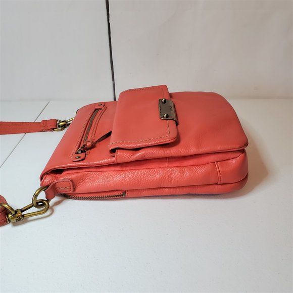 The Sak Pebbled Leather Organizer Crossbody Bag - Picture 4 of 15